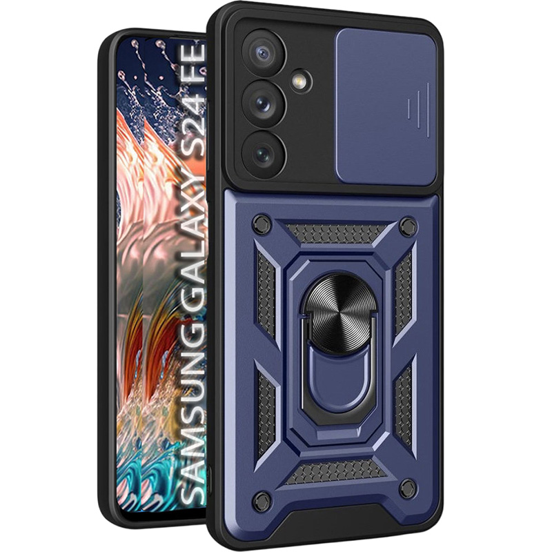 Чохол BECOVER Military для Samsung Galaxy S24 FE SM-S721 Blue (713072) Сумісність за моделлю Samsung Galaxy S24 FE