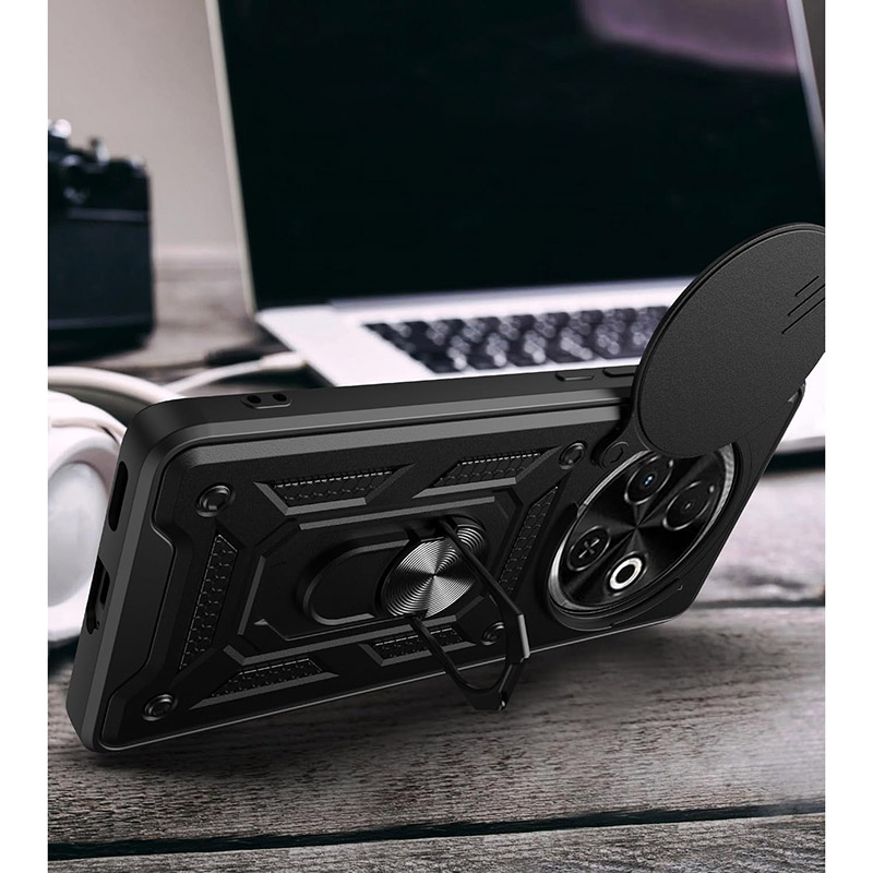 Чехол BECOVER Military для Tecno Spark 30C 4G Black (713074) Материал металл