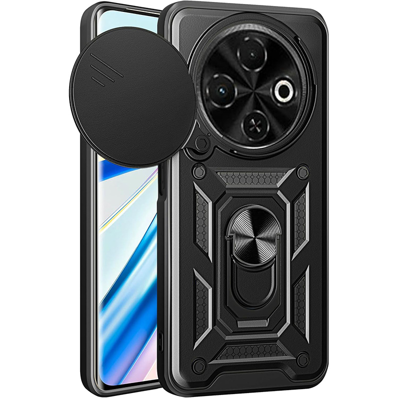 Чехол BECOVER Military для Tecno Spark 30C 4G Black (713074) Чехол BECOVER Military для Tecno Spark 30C 4G Black (713074)