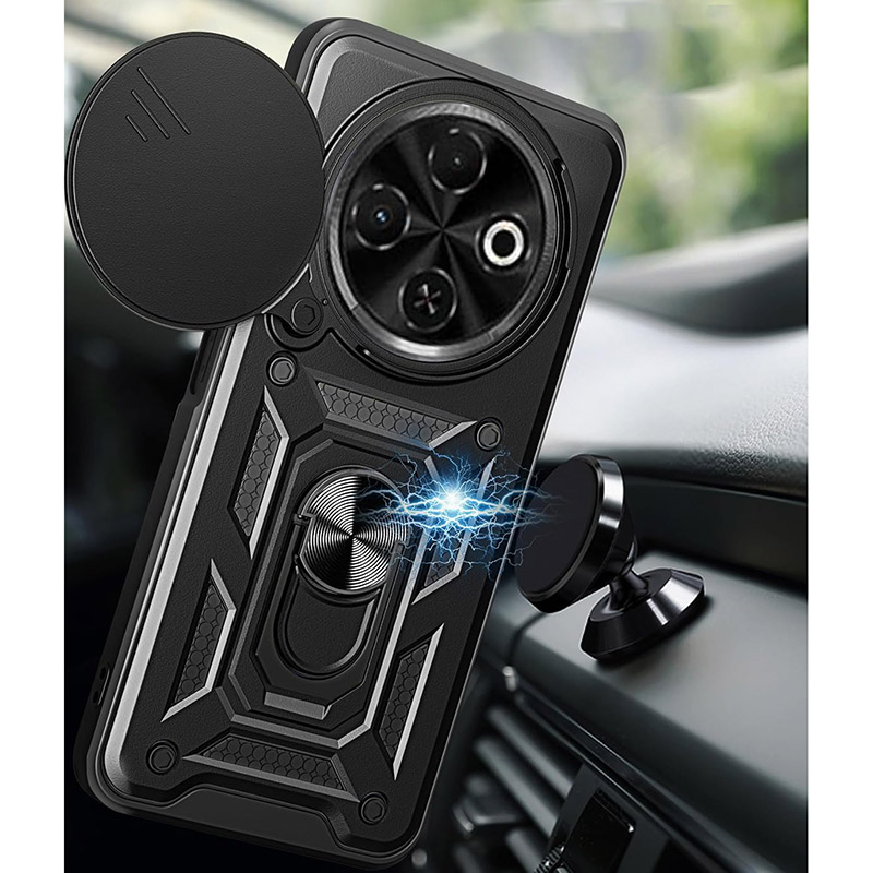 Чехол BECOVER Military для Tecno Spark 30C 4G Black (713074) Цвет черный
