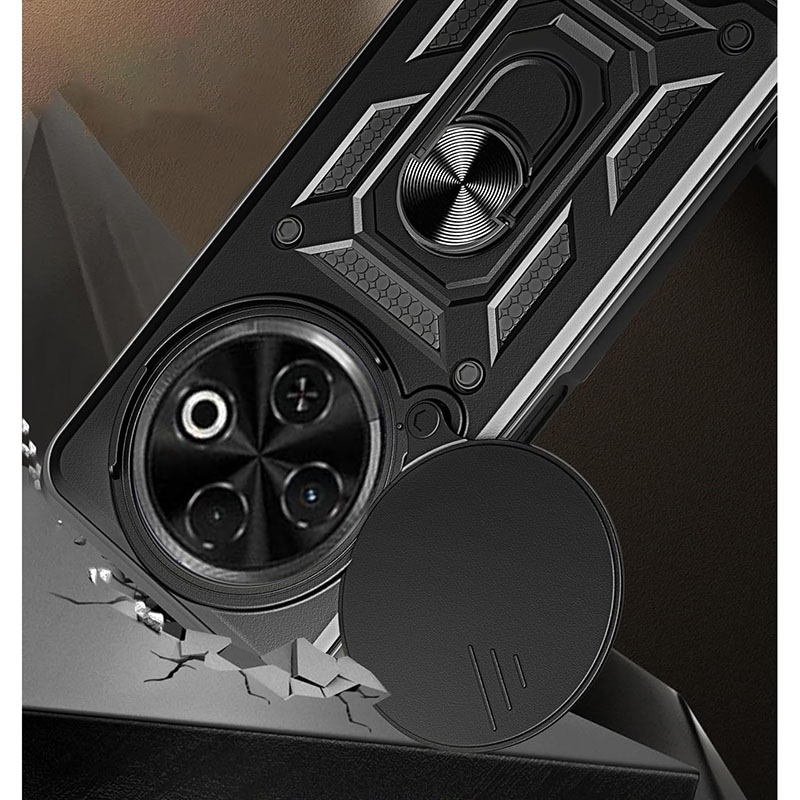 Внешний вид Чехол BECOVER Military для Tecno Spark 30C 4G Black (713074)