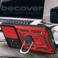Чохол BECOVER Military для Motorola Moto G55 Red (713059)