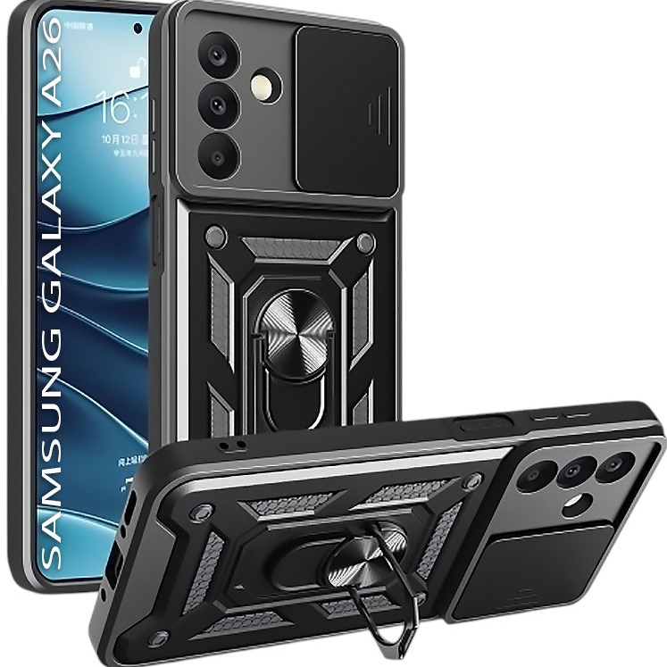 Чехол BECOVER Military для Samsung Galaxy A26 SM-A266 Black (712861) Чехол BECOVER Military для Samsung Galaxy A26 SM-A266 Black (712861)