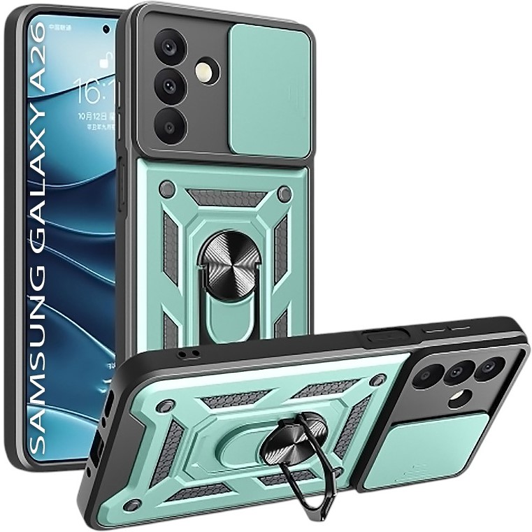 Чохол BECOVER Military для Samsung Galaxy A26 SM-A266 Dark Green (712862) Чохол BECOVER Military для Samsung Galaxy A26 SM-A266 Dark Green (712862)