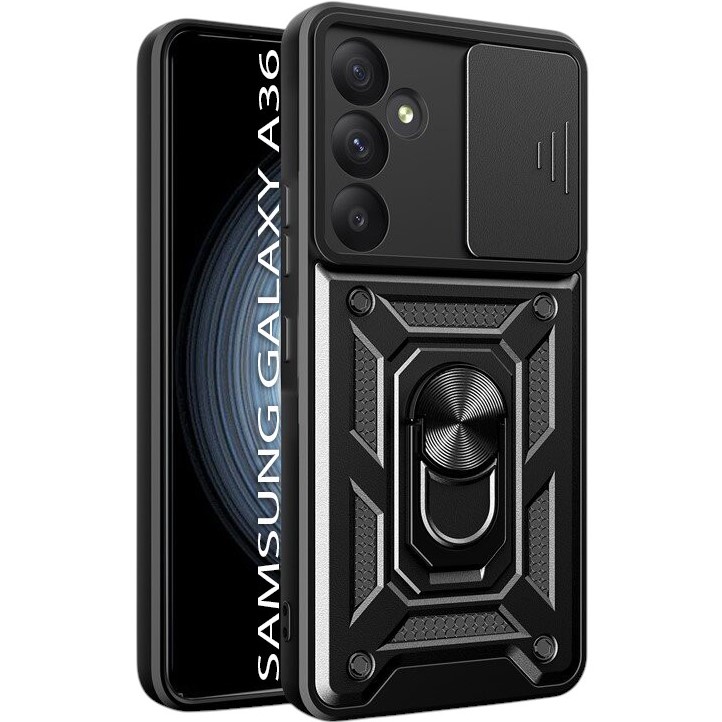 Чехол BECOVER Military для Samsung Galaxy A36 SM-A366 Black (712863) Чехол BECOVER Military для Samsung Galaxy A36 SM-A366 Black (712863)