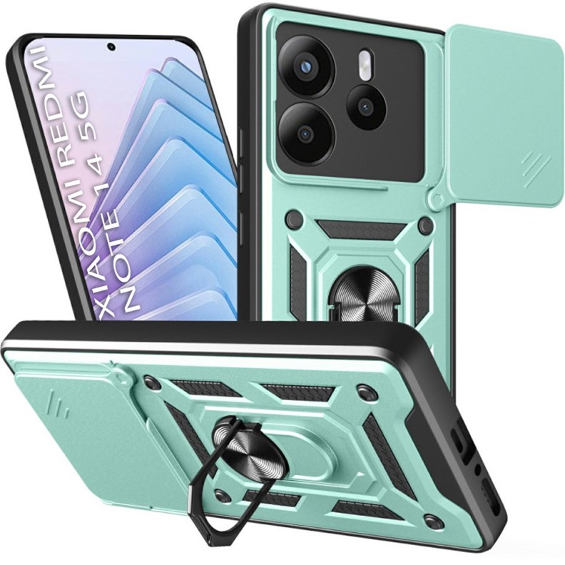 Чохол BECOVER Military для Xiaomi Redmi Note 14 5G Dark Green (712868) Чохол BECOVER Military для Xiaomi Redmi Note 14 5G Dark Green (712868)