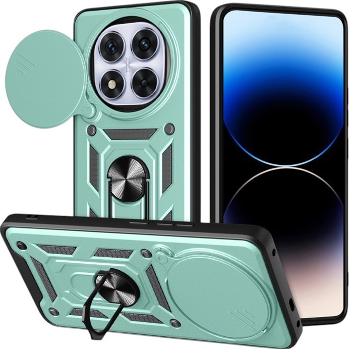 Чехол BECOVER Military для Xiaomi Redmi Note 14 Pro Plus 5G Dark Green (712872) Совместимость по модели Xiaomi Redmi Note 14 Pro+ 5G