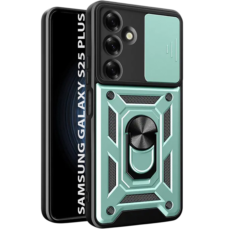 Чохол BECOVER Military до Samsung Galaxy S25 Plus SM-S936 Dark Green (712880) Сумісність за моделлю Samsung Galaxy S25 Plus