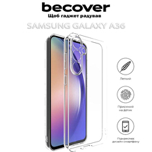 Чехол BECOVER для Samsung Galaxy A36 SM-A366 Transparancy (712896)