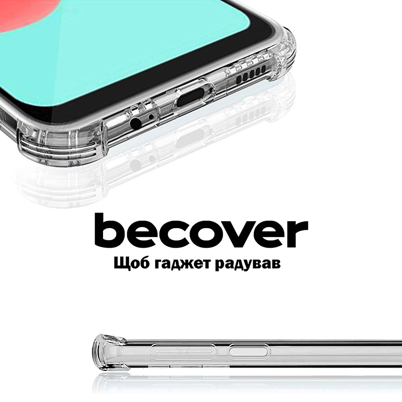 Чехол BECOVER Anti-Shock для Samsung Galaxy S25 Ultra SM-S938 Clear (712904) Цвет прозрачный