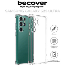 Чехол BECOVER Anti-Shock для Samsung Galaxy S25 Ultra SM-S938 Clear (712904)