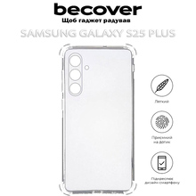 Чехол BECOVER Anti-Shock для Samsung Galaxy S25 Plus SM-S936 Clear (712905)