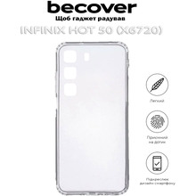 Чехол BECOVER Infinix Hot 50 (X6720) Transparancy (712283)