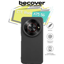 Чехол BECOVER ZTE Blade A75 Black (712289)