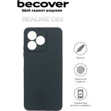 Чехол BECOVER Realme C63 Black (712290)