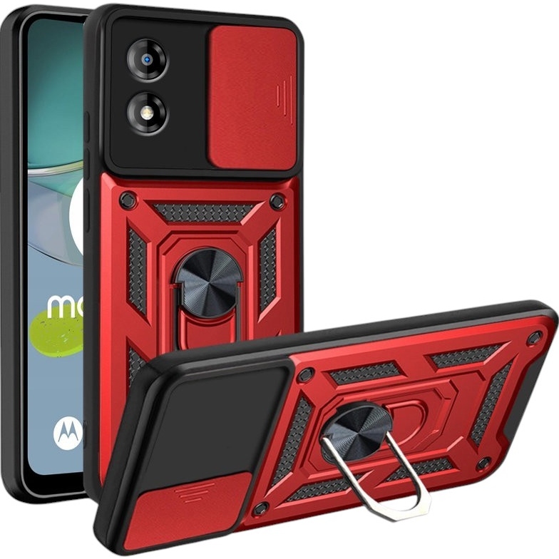 Чехол BECOVER Military для Motorola Moto E14 Red (713055) Чехол BECOVER Military для Motorola Moto E14 Red (713055)