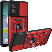 Чехол BECOVER Military для Motorola Moto E14 Red (713055)
