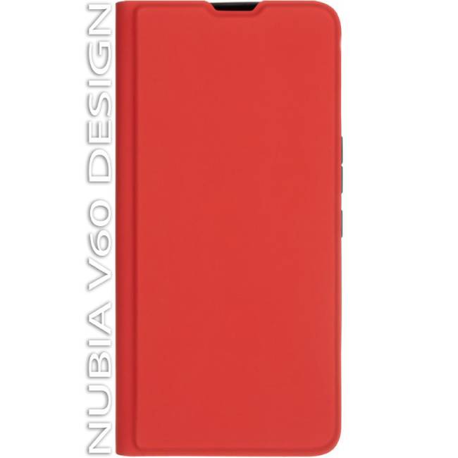 Чехол BECOVER Exclusive New Style для ZTE Nubia V60 Design Red (712628) Тип чехол-книжка