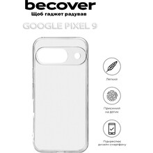 Чохол BECOVER для Google Pixel 9 Transparancy (712293)