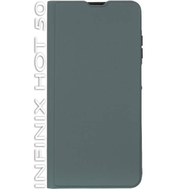 Чохол BECOVER Exclusive New Style для Infinix HOT 50 (X6720) Dark Green (712636) Тип чохол-книжка