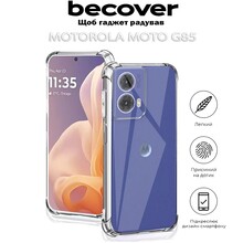 Чохол BECOVER Anti-Shock для Motorola Moto G85 Clear (712310)
