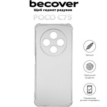 Чохол BECOVER Anti-Shock для Poco C75 Clear (712351)
