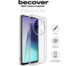Чохол BECOVER для Poco C75 Transparancy (712352)