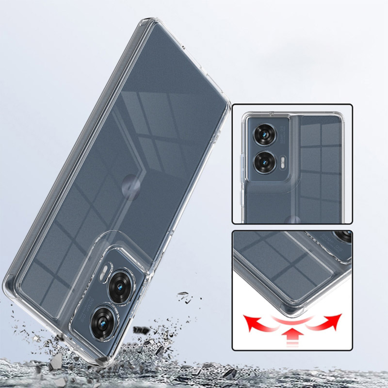 Чехол BeCover для Motorola Edge 50 Fusion Transparancy (712743) Материал силикон