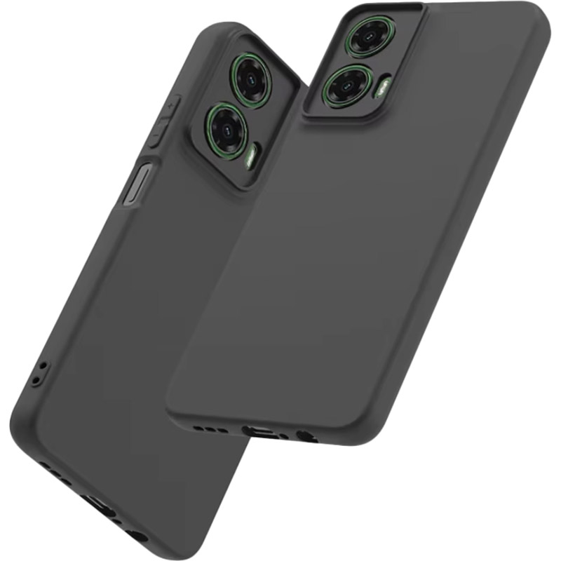 Чохол BeCover для Motorola Moto G35 Black (712746) Матеріал силікон