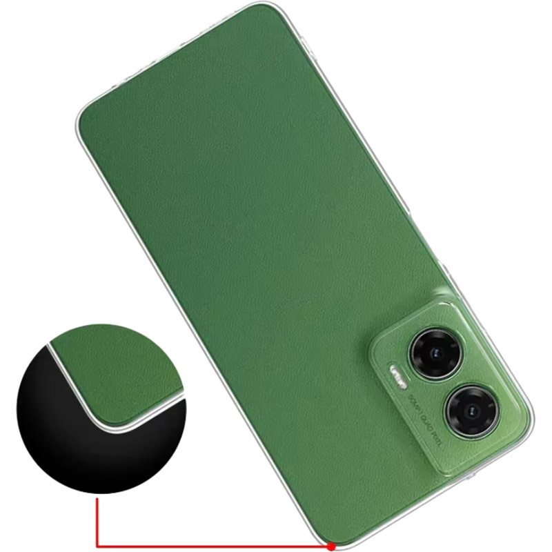 Чехол BeCover для Motorola Moto G35 Transparancy (712747) Цвет прозрачный