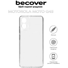 Чохол BeCover для Motorola Moto G45 Transparancy (712749)