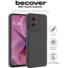 Чехол BeCover для Motorola Moto G55 Black (712750)