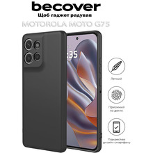 Чохол BeCover для Motorola Moto G75 Black (712752)