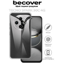 Чохол BeCover для Tecno Spark 30C 4G Transparancy (712756)
