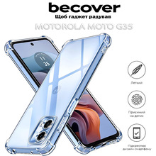 Чехол BECOVER Anti-Shock для Motorola Moto G35 Clear (712779)