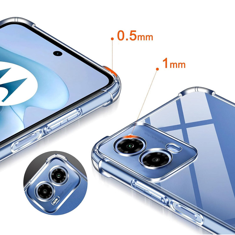 Чехол BECOVER Anti-Shock для Motorola Moto G35 Clear (712779) Цвет прозрачный