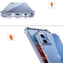 Чехол BECOVER Anti-Shock для Motorola Moto G35 Clear (712779)