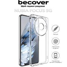 Чохол BECOVER для ZTE Nubia Focus 5G Transparancy (712771)