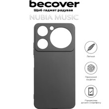 Чехол BECOVER для ZTE Nubia Music Black (712772)