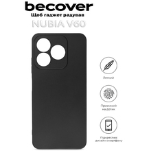Чехол BECOVER для ZTE Nubia V60 Black (712773)