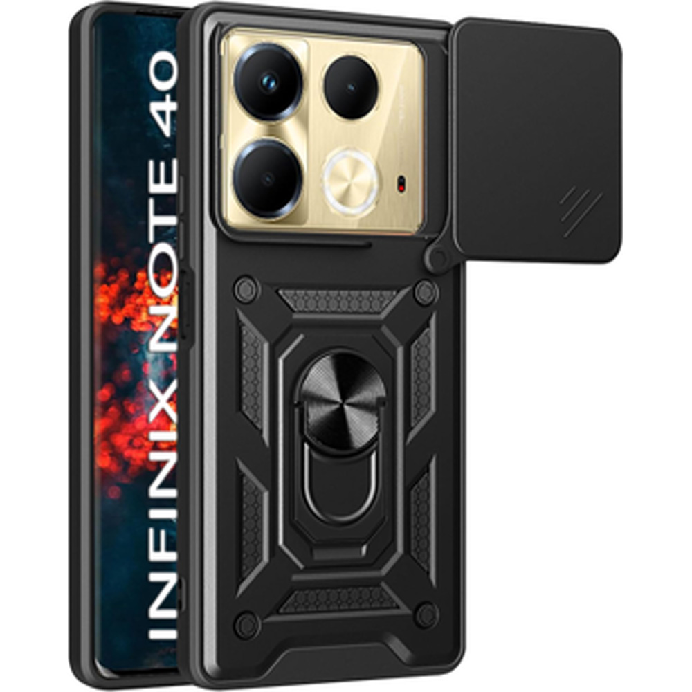 Чохол BECOVER Military для Infinix Note 40 X6853 Black (712159) Чохол BECOVER Military для Infinix Note 40 X6853 Black (712159)