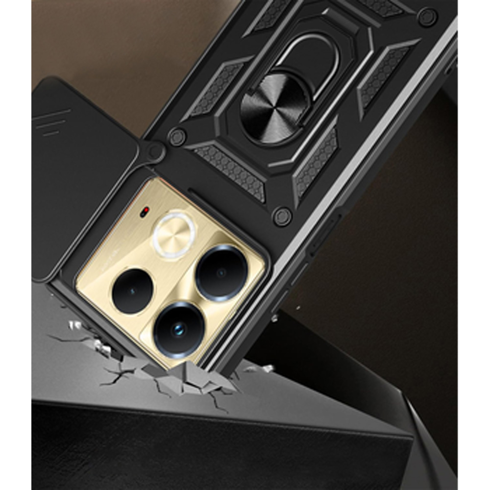Чохол BECOVER Military для Infinix Note 40 X6853 Black (712159) Сумісність за моделлю Infinix Note 40