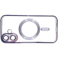 Чохол BECOVER TPU Chrome Case MagSafe для Apple iPhone 16 Plus Purple (712079)