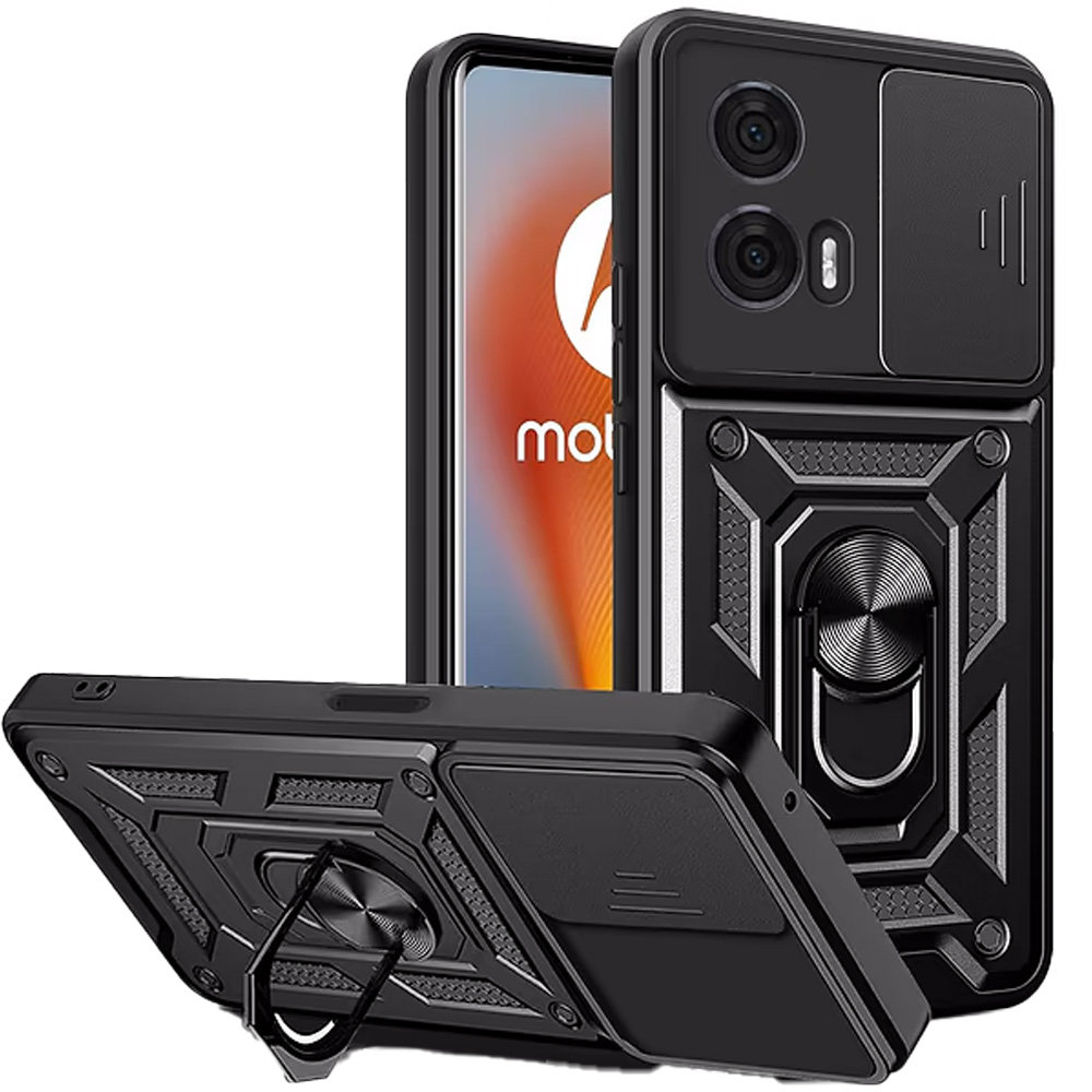 Чехол BECOVER Military для Motorola Edge 50 Fusion Black (712162) Чехол BECOVER Military для Motorola Edge 50 Fusion Black (712162)