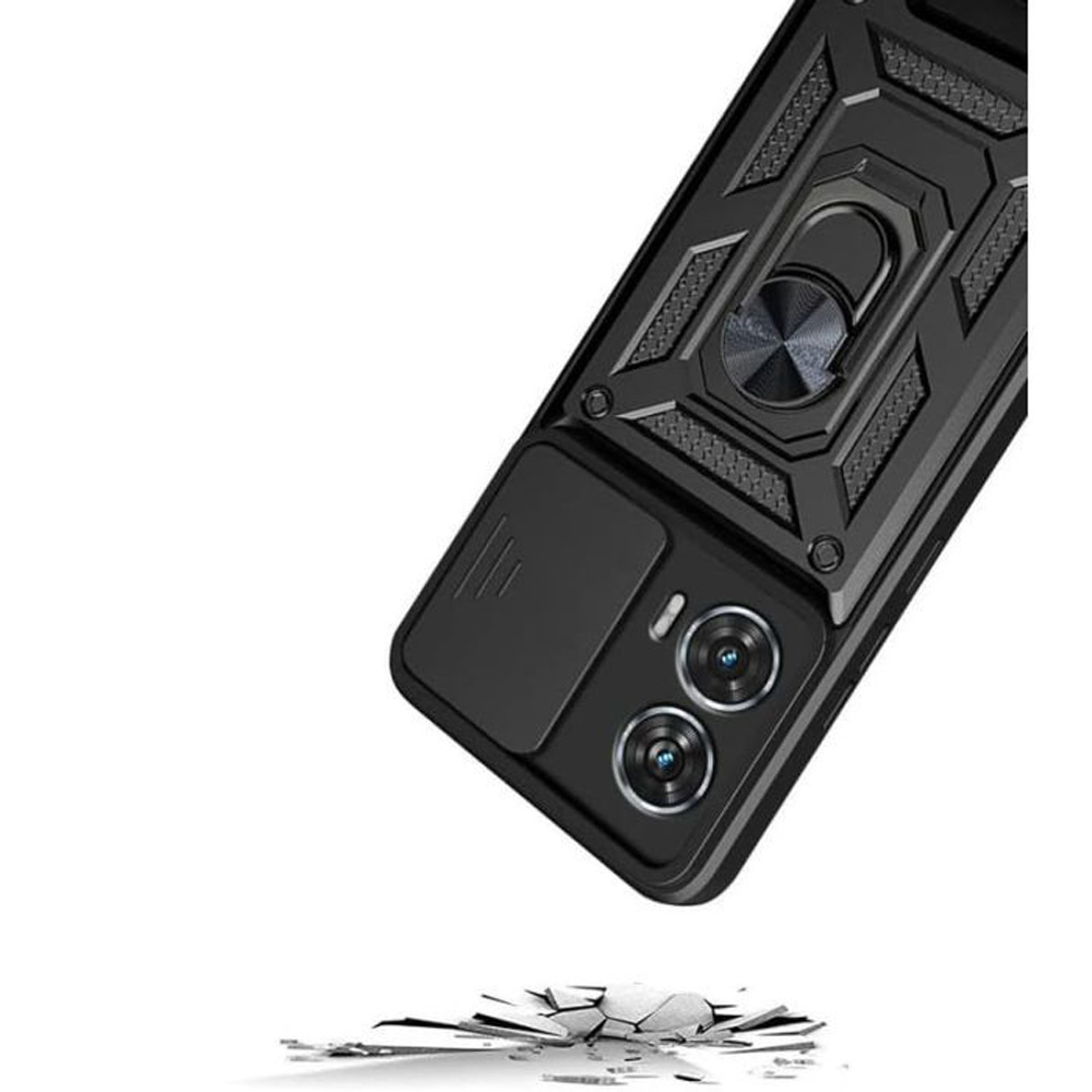 Чехол BECOVER Military для Motorola Moto G85 Black (712163) Цвет черный