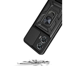 Чехол BECOVER Military для Motorola Moto G85 Black (712163)
