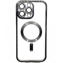 Днепр - Чехол BECOVER TPU Chrome Case MagSafe для Apple iPhone 16 Pro Black (712080)