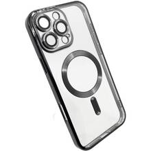 Чехол BECOVER TPU Chrome Case MagSafe для Apple iPhone 16 Pro Black (712080)