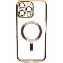 Харків - Чохол BECOVER TPU Chrome Case MagSafe для Apple iPhone 16 Pro Gold (712081)