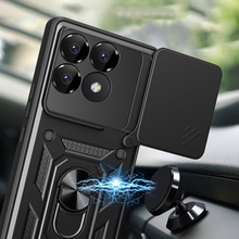 Чехол BECOVER Military для Poco F6 Pro Black (712166)